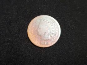 1878 Indian Head Cent Good 120321