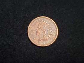 1893 Indian Head Cent VF+ 210321