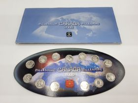 Canada 2000 Millennium Coin Set in Original Packaging