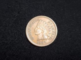 1907 Indian Head Cent XF 390321