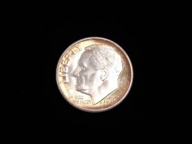 1955-S Roosevelt Silver Dime Brilliant Uncirculated 40412