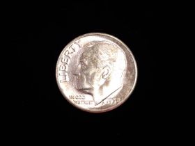 1958 Roosevelt Silver Dime Brilliant Uncirculated 50413