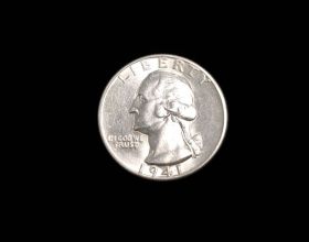1941 Washington Silver Quarter Uncirculated 8052