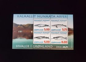 Greenland Scott #322A Sheet of 4 Mint Never Hinged