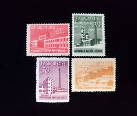 Albania Scott #697-700 Set Mint Never Hinged