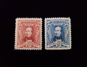 Australia Scott #104-105 Set Mint Never Hinged