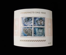 Norway Scott #1028 Sheet of 4 Mint Never Hinged
