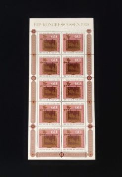Germany Scott #B581 Sheet of 10 Mint Never Hinged
