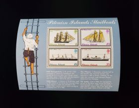 Pitcairn Islands Scott #150A Sheet of 4 Mint Never Hinged