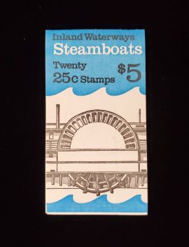 U.S. Scott #BK166 Complete Booklet Mint Never Hinged Steamboats