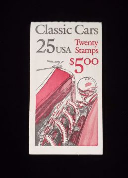 U.S. Scott #BK164 Complete Booklet MNH Classic Cars