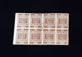 Estonia Scott #3 Block of 8 Mint Never Hinged