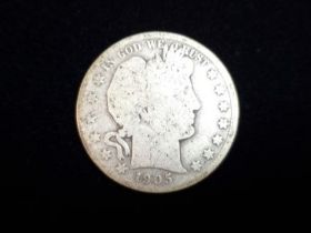 1905-S Barber Silver Half Dollar Good 50714