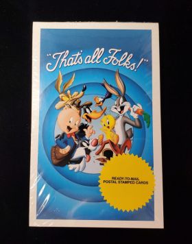 U.S. Scott #UX376a Booklet of 10 Sealed MNH That's all Folks!