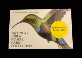 U.S.  Scott #UX296a Booklet of 20 MNH Tropical Birds