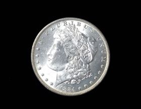 1884-O Morgan Silver Dollar Brilliant Uncirculated 10808