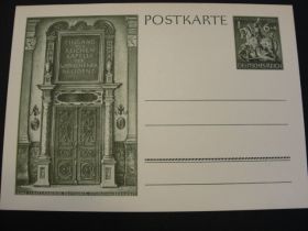 1943 German Third Reich Postal Card Unused 01a