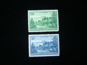 Norfolk Island Scott #23-24 Set Mint Never Hinged