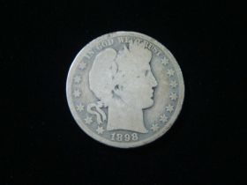 1898-O Barber Silver Half Dollar Good
