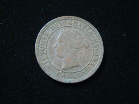 Canada 1881-H 1 Cent Very Fine+