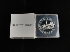 Canada 1984 Royal Canadian Uncirculated Specimen Silver Dollar