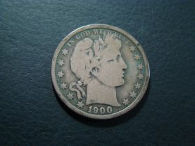 1900-O Barber Silver Half Dollar VG