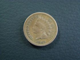 1862 Indian Head Cent Fine