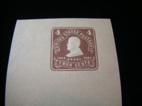 United States Scott #W392 Stamped Cut Square Mint Never Hinged