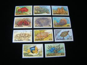 Barbados Scott #640-659 Short Set Mint Never Hinged
