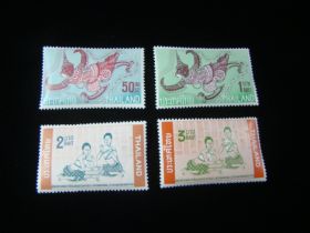 Thailand Scott #414-417 Set Mint Never Hinged