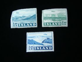 Iceland Scott #C27-C29 Set Mint Never Hinged