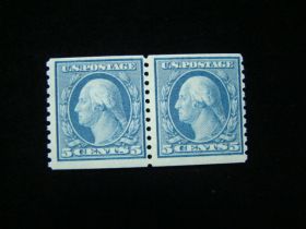 U.S. Scott #496 Pair Mint Never Hinged George Washington 02