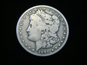 1890-CC Morgan Silver Dollar Fine+ 10509