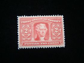 U.S. Scott #324 Mint Never Hinged Thomas Jefferson