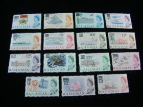 Bahamas Scott #230-244 Set Mint Never Hinged