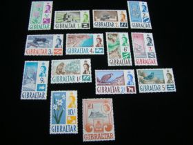 Gibraltar Scott #147-160 Set Mint Never Hinged