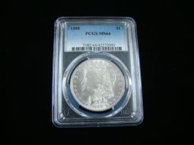 1888 Morgan Silver Dollar PCGS Graded MS64 #42272093