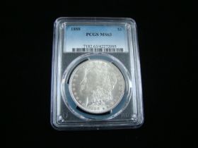 1888 Morgan Silver Dollar PCGS Graded MS63 #42272095