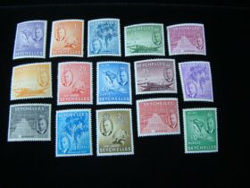 Seychelles Scott #157-171 Set Mint Never Hinged