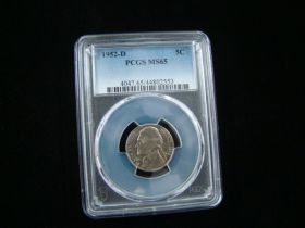 1952-D Jefferson Nickel PCGS Graded MS65 #44802553