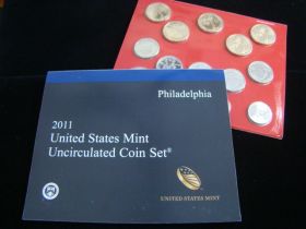 2011 United States Mint P & D Uncirculated Coin Set COA