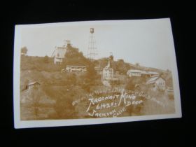 1920's Argonaut Mine Jackson California 6142 Ft Deep Real Photo Postcard