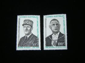 French Southern & Antarctic Territory Scott #52-53 Set Mint Never Hinged