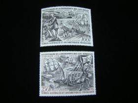 French Southern & Antarctic Territory Scott #C26-C27 Set Mint Never Hinged