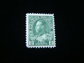 Canada Scott #107a Thin Paper Mint Never Hinged