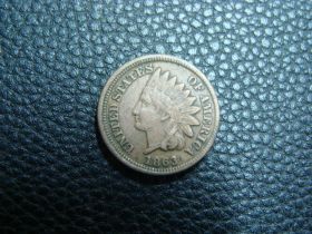 1863 Indian Head Cent VF+ 61226