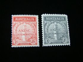 Australia Scott #150-151 Set Mint Never Hinged