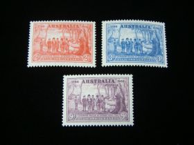 Australia Scott #163-165 Set Mint Never Hinged