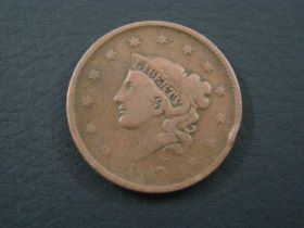 1837 Coronet Head Large Cent Good+ 20905