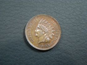 1903 Indian Head Cent Uncirculated 60910